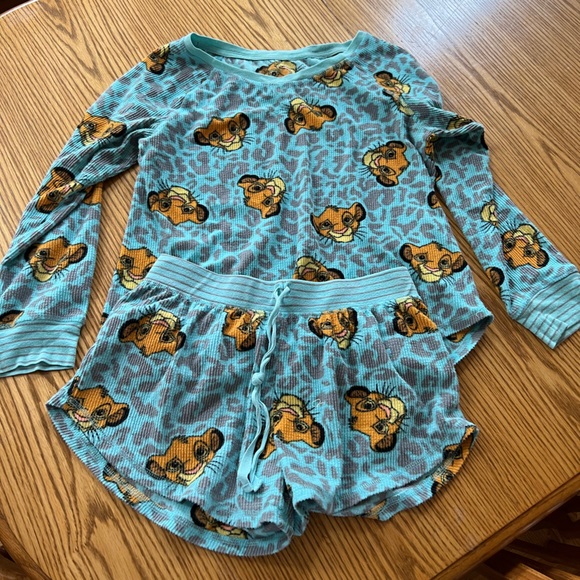 Disney Other - Disney’s The Lion King Pajamas Juniors Medium